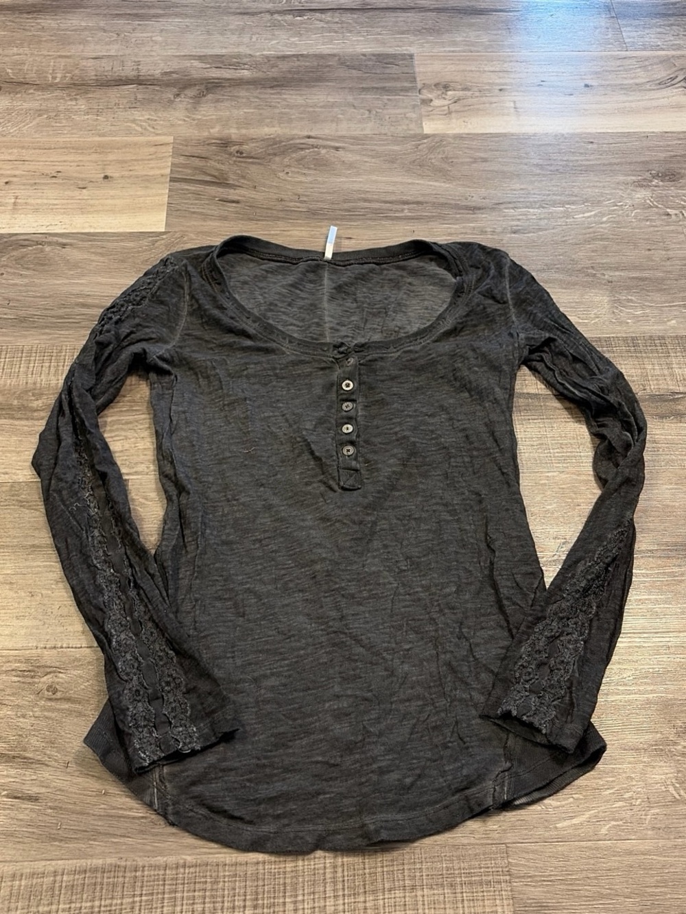 Women’s grey free people long sleeve